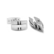 Boutons de manchette Shield Argent