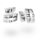 Boutons de manchette Shield Argent