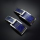 Bouton de manchettes de Luxe Lapis Lazuli