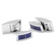 Bouton de manchettes de Luxe Lapis Lazuli