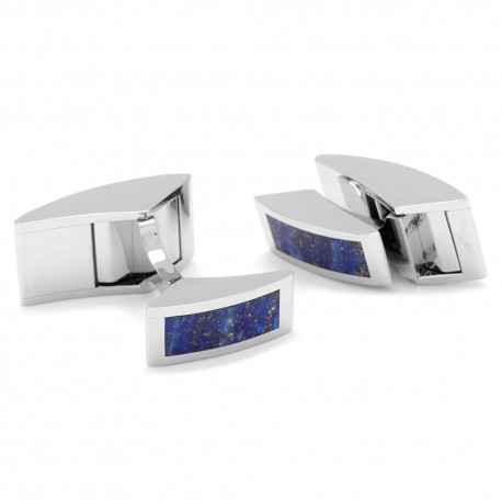 Bouton de manchettes de Luxe Lapis Lazuli