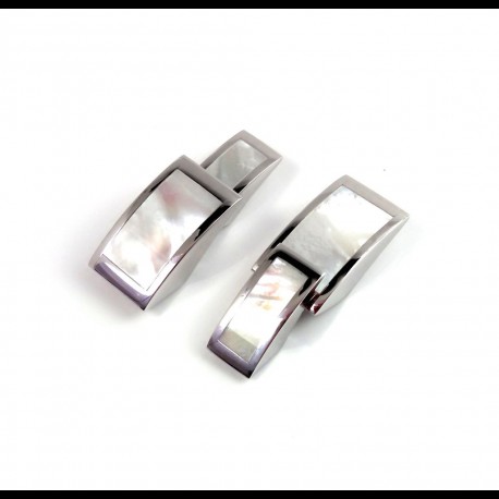 Bouton de manchette Nacre de perle