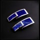 Bouton de manchettes de Luxe Lapis Lazuli